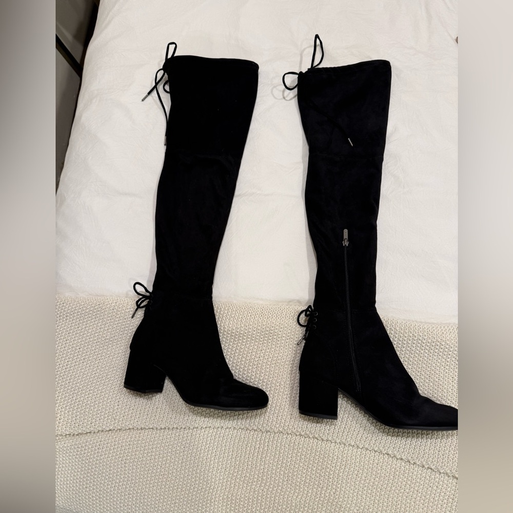 Black Over-the-Knee Boots